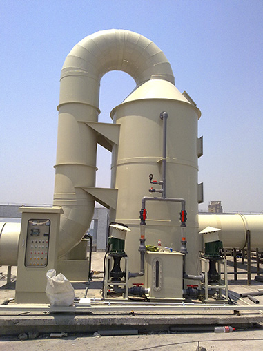 PP洗滌塔  PP洗滌塔