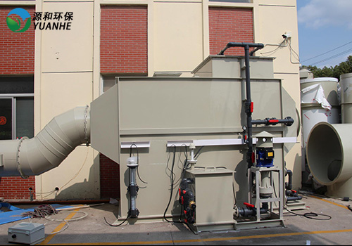 廢氣處理設(shè)備臥式洗滌塔 廢氣處理設(shè)備臥式洗滌塔