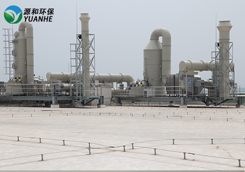 酸堿廢氣處理設備-立式洗滌塔 酸堿廢氣處理設備-立式洗滌塔