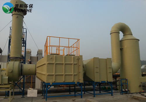 有機廢氣處理工程:無錫新區捷普綠點電子公司